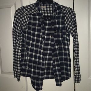 women's flannel hollister